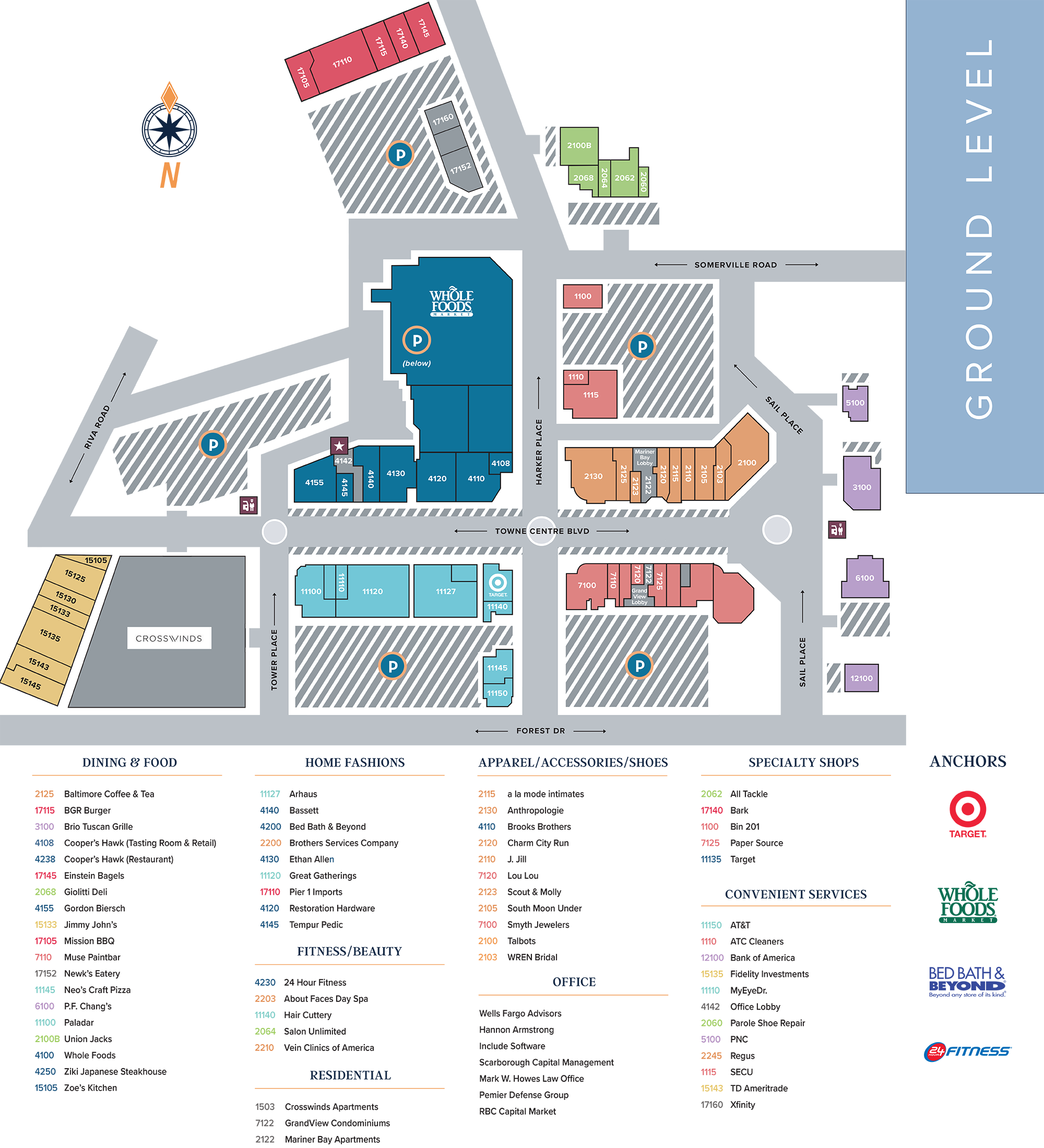 Annapolis Mall Map Layout